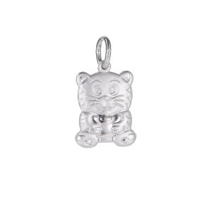Chinese Zodiac Silver Pendant - Tiger