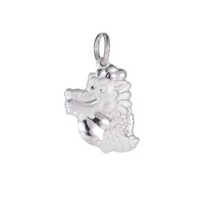 Chinese Zodiac Silver Pendant - Dragon