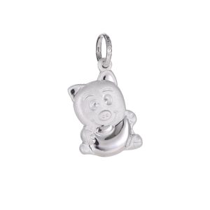 Chinese Zodiac Silver Pendant - Pig