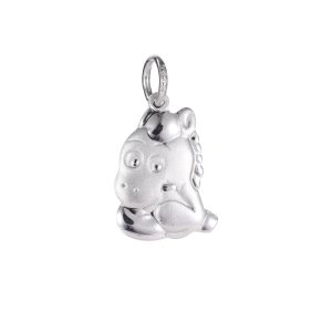 Chinese Zodiac Silver Pendant - Horse