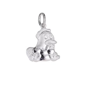 Chinese Zodiac Silver Pendant - Rooster