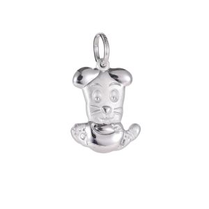 Chinese Zodiac Silver Pendant - Dog