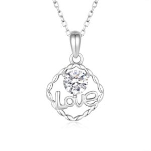 Mini LOVE CZ Pendant